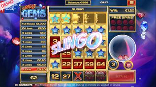 Slingo Gems Slot Slingo Gems Slot