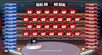 Deal Or No Deal Slot Deal Or No Deal Slot