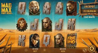 Mad Max: Fury Road Slot Mad Max: Fury Road Slot