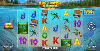 Big Catch Bass Fishing Megaways Slot Big Catch Bass Fishing Megaways Slot
