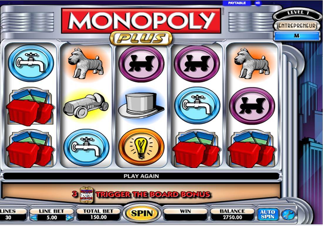 monopoly slot free online