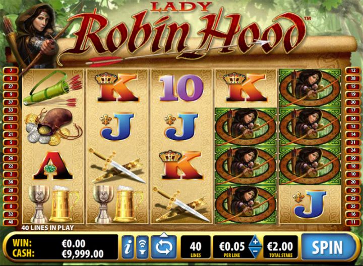 Lady Robin Hood Slot Lady Robin Hood Slot