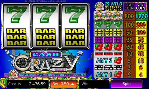 free crazy money 2 slots