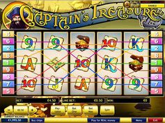 Captains Treasure Slot Captains Treasure Slot