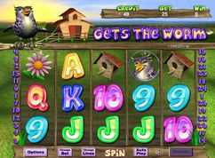 Gets The Worm Slot Gets The Worm Slot