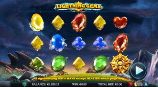 Lightning Gems Slot Lightning Gems Slot