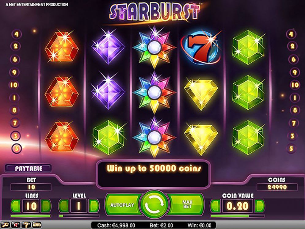 Starburst slots