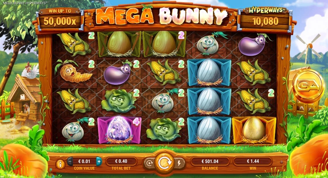 mega bunny hyperways slot