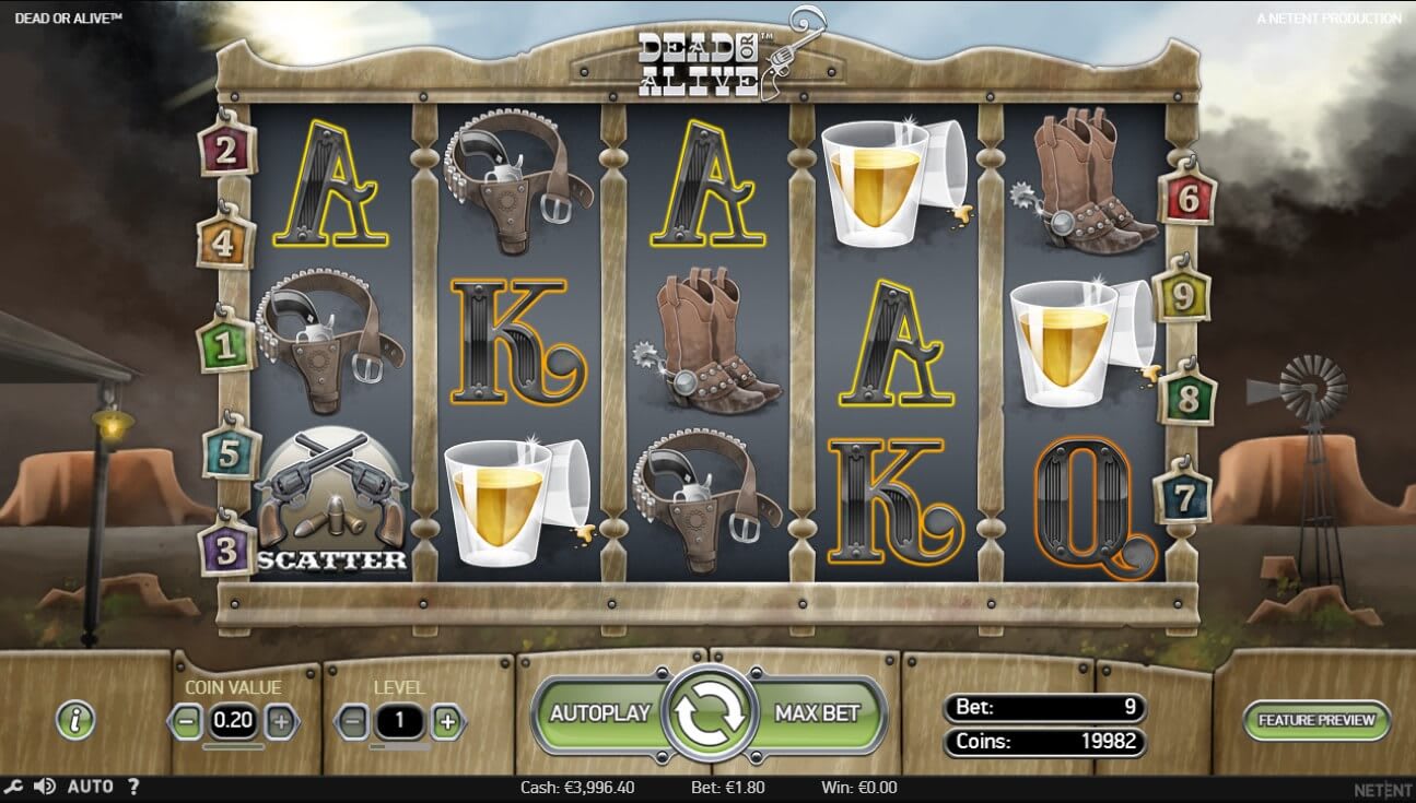 Dead Or Alive Slot | Play £10, Get 100 Free Spins