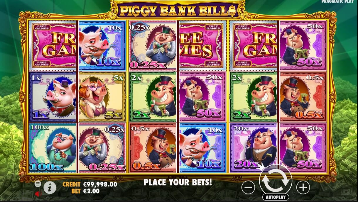 piggy bank bills slot