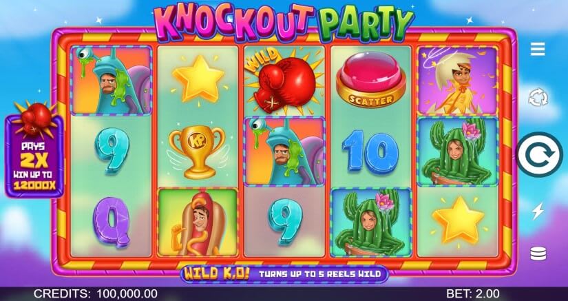 Knockout Party Slot - Free Play in Demo Mode - Oct 2023