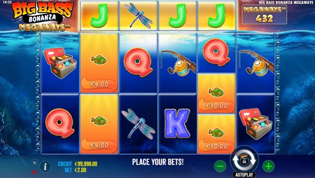 big bass bonanza megaways slot