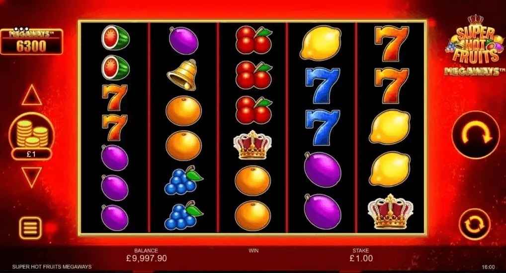 Super Hot Fruits Megaways Slot