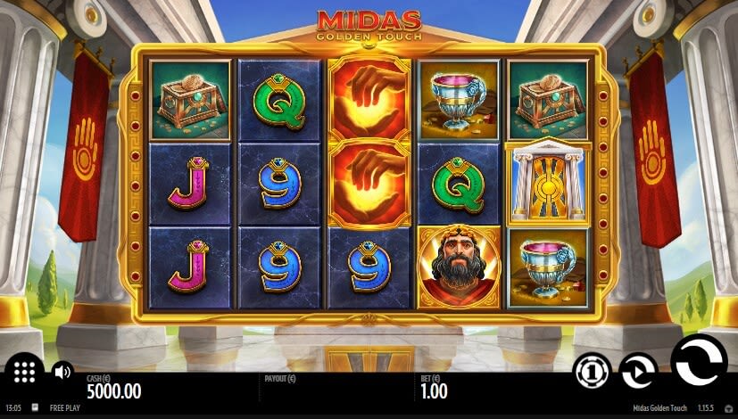 midas golden touch slot