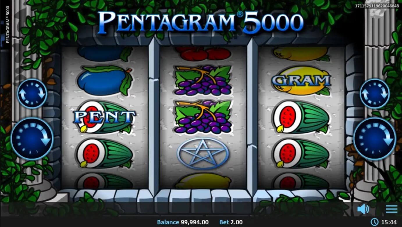 pentagram 5000 slot