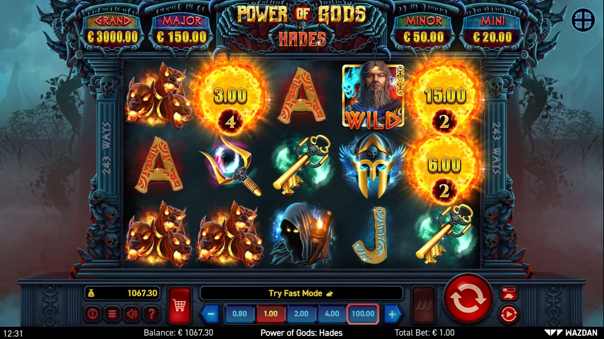 power of gods: hades slot