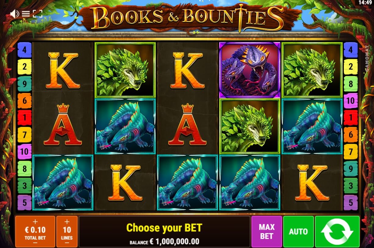 books and bounties slot