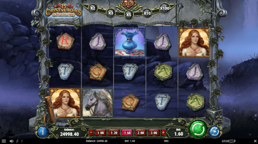 15 Crystal Roses A Tale of Love Slot