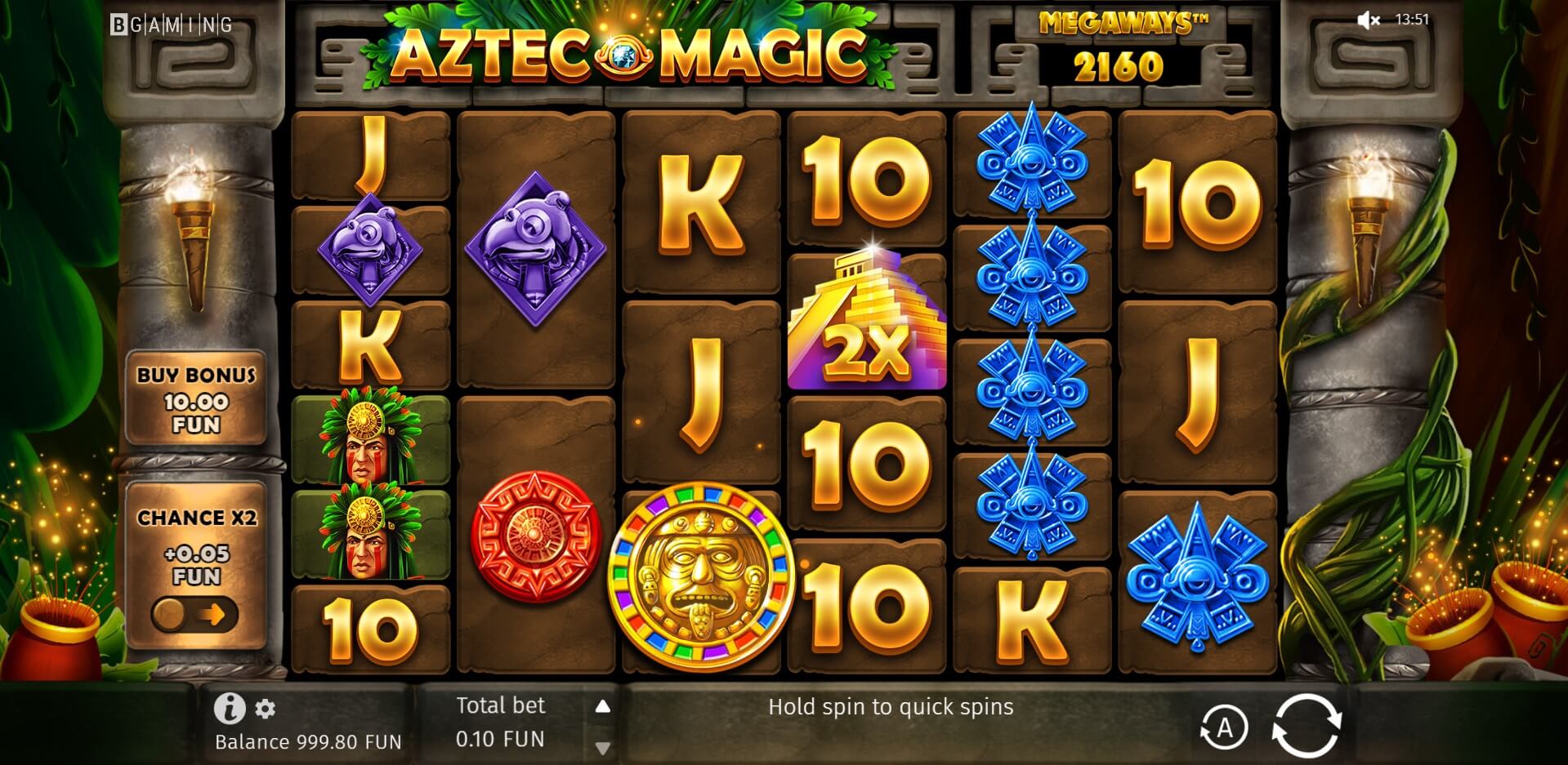 aztec magic megaways slot