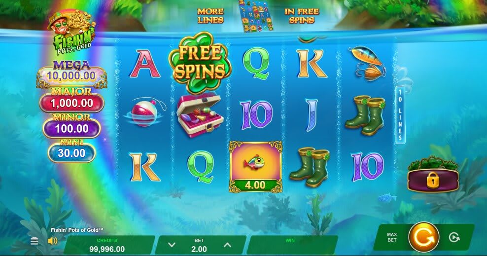 fishin' pots of gold slot