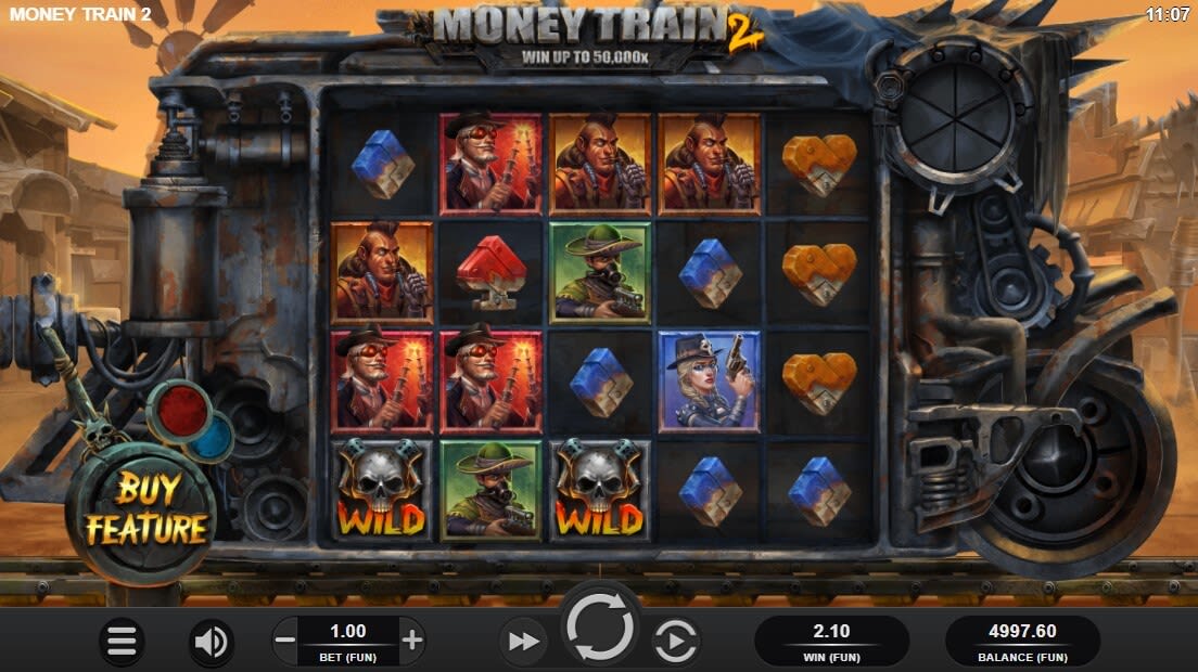 money train slot big win