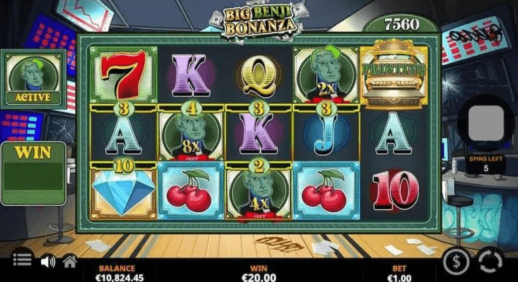 Big Benji Bonanza Slot Free Spins