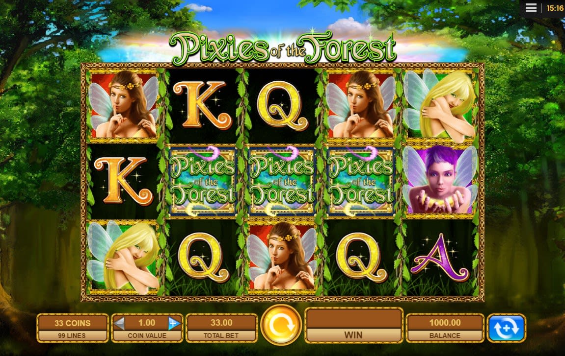 pixies of the forest slot