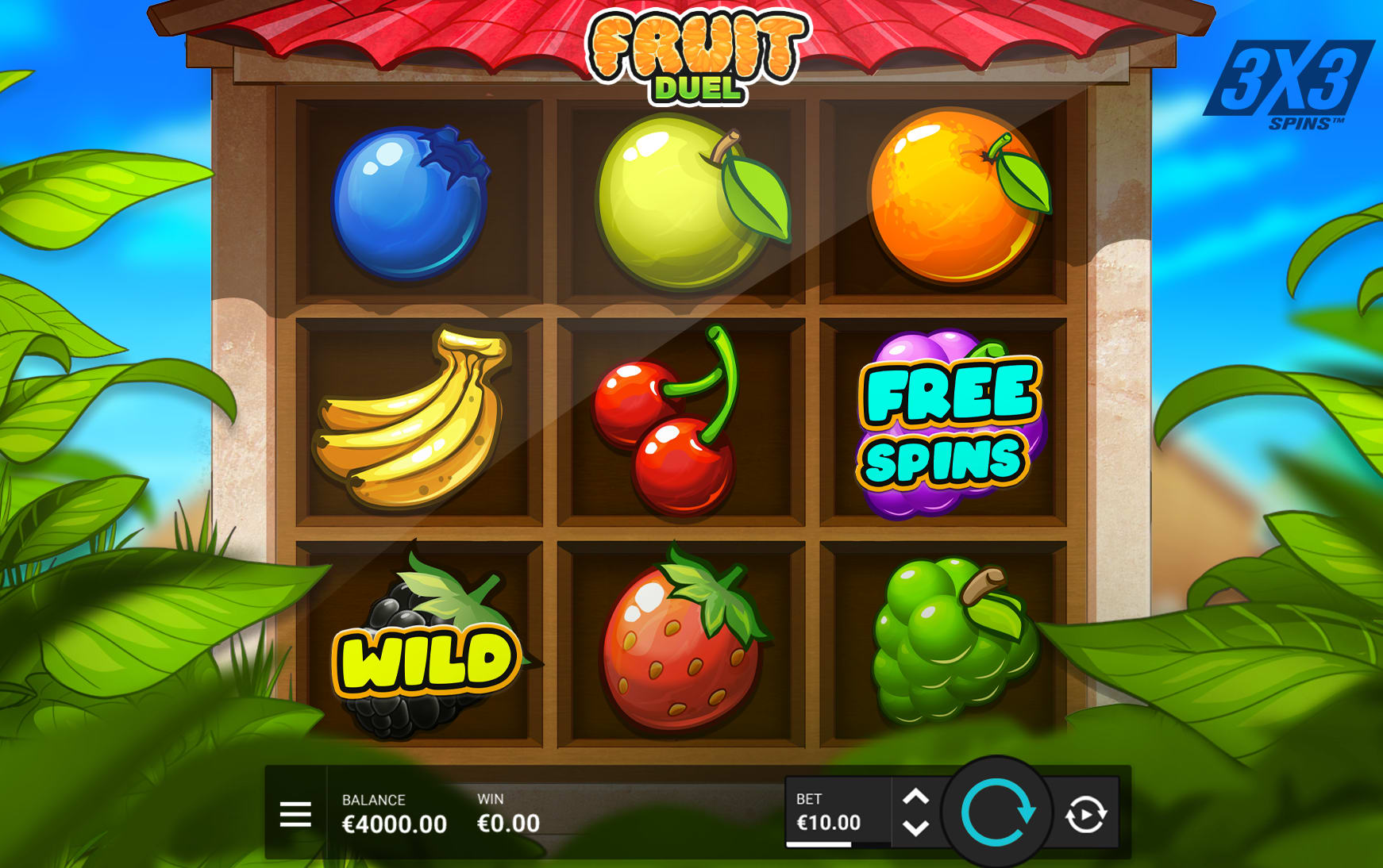 DOUBLE TRIPLE FRUITS: video slot game by Mascot Gaming