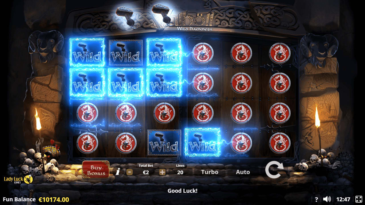 Valholl: Wild Hammers Slot Feature