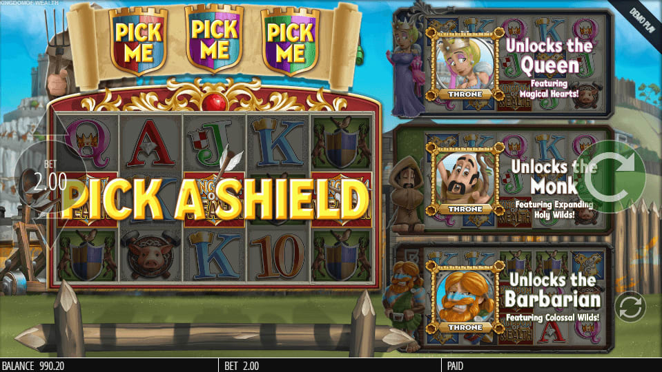 Kingdom of Wealth Slot Respin