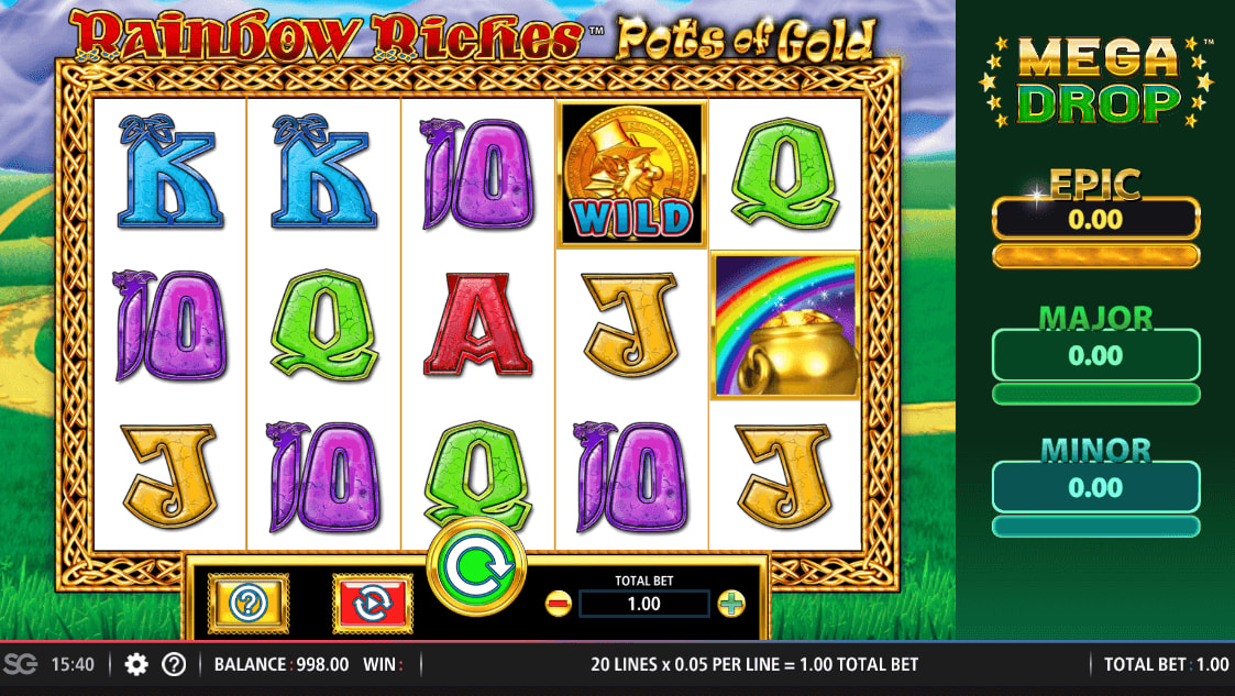 RAINBOW RICHES CHEATS AND TIPS