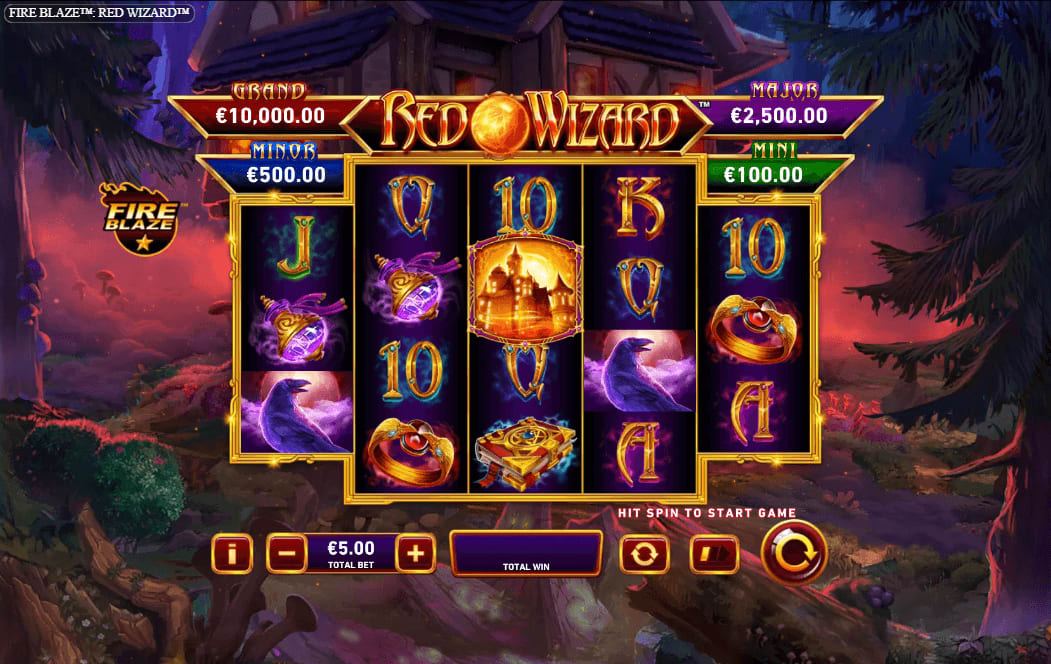 Blue Wizard Slot - Play Online at King Casino