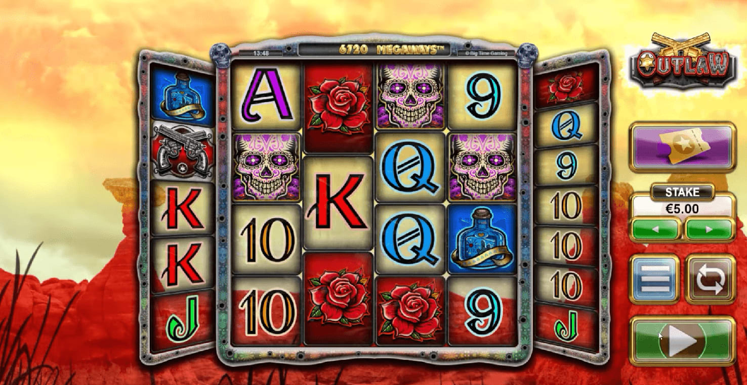 Outlaw Slot (Big Time Gaming) | Claim Up to 100 Free Spins