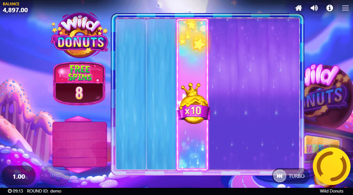 Wild Donuts Slot Feature