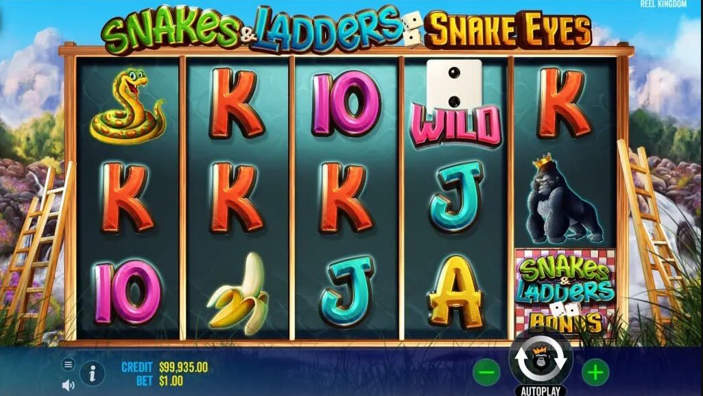 Snakes and Ladders Megadice Avaliação online do slot & Jogo do