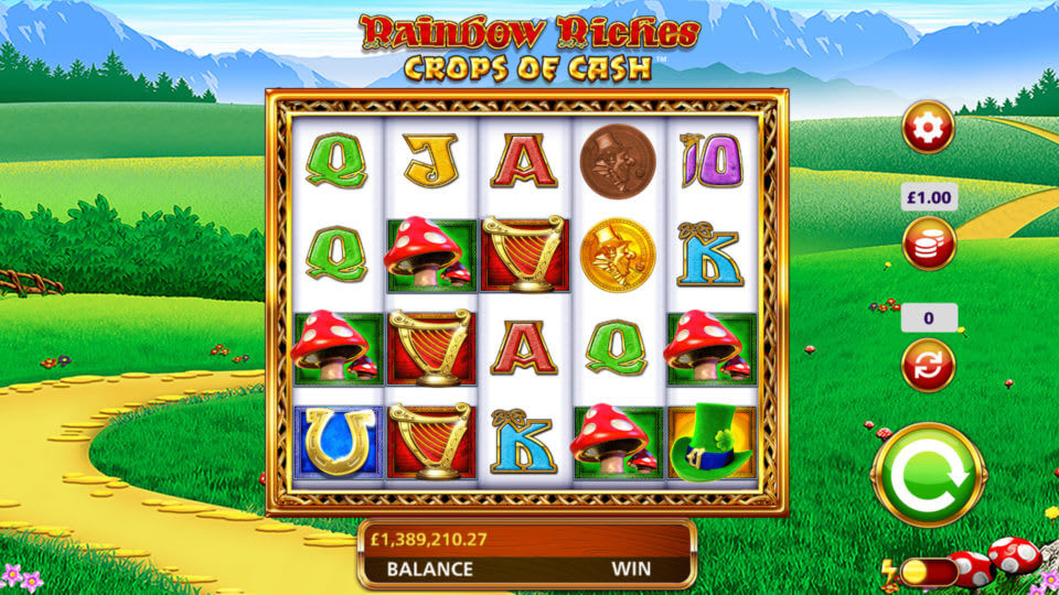 Rainbow Riches Crops of Cash Slot