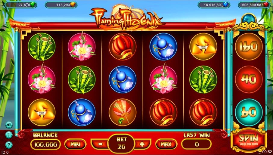 flaming phoenix slot