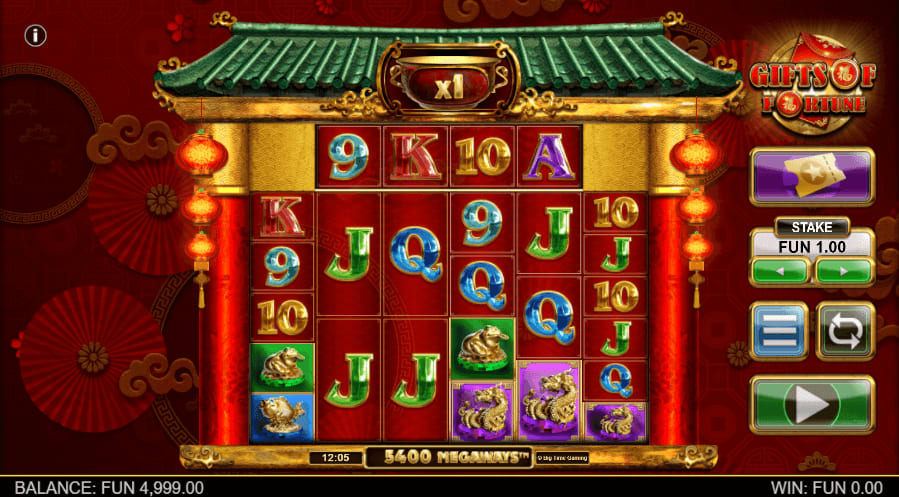 Gifts of Fortune Megaways Slot