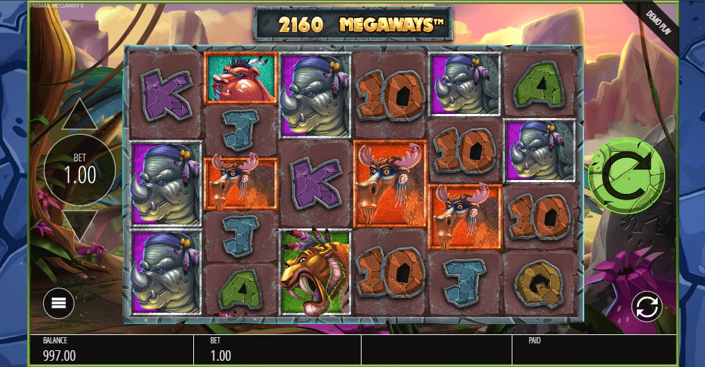 Primal Megaways Slot