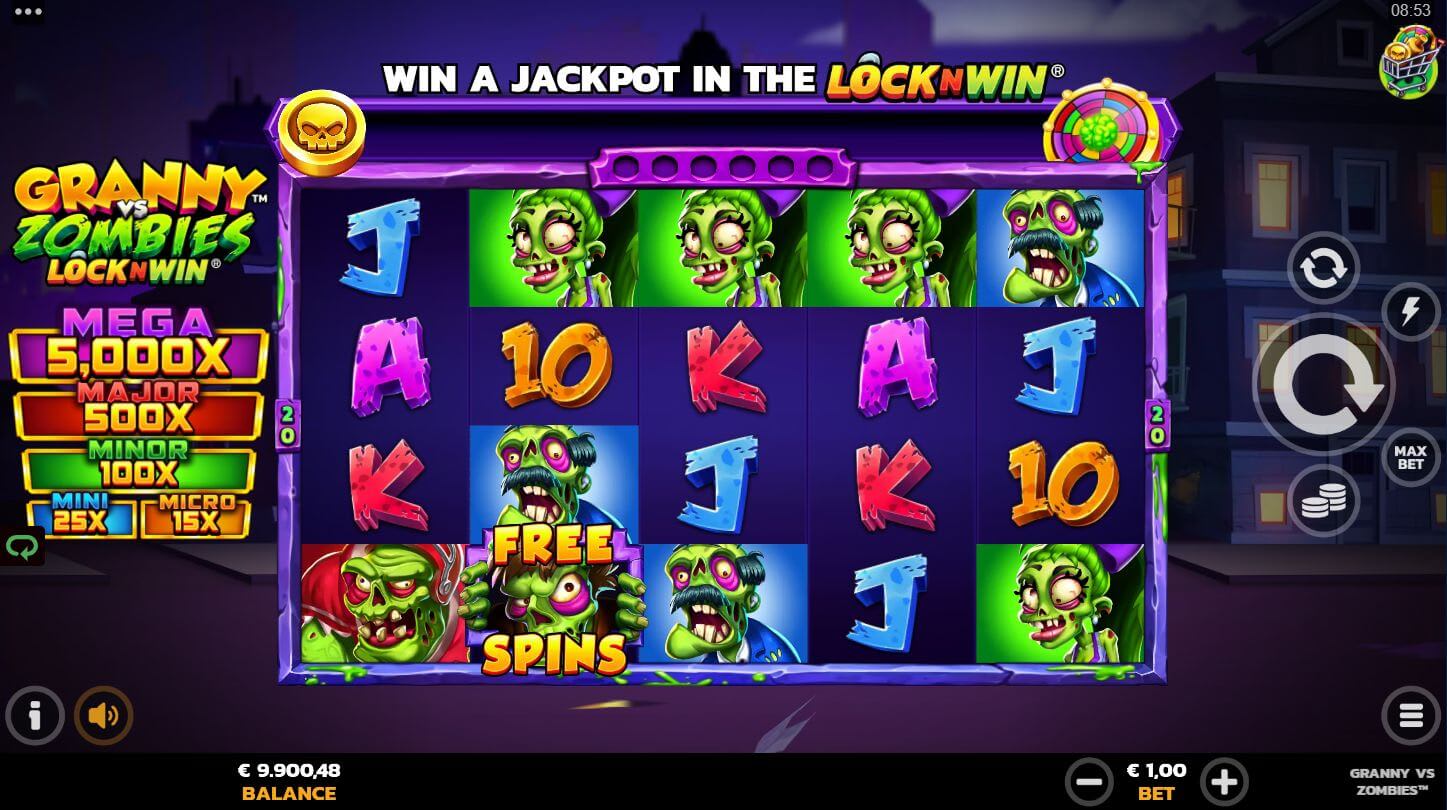 Granny vs Zombies Slot ᐈ Try With up to 100 Free Spins!