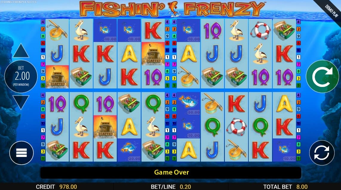 fishin frenzy power 4 slots blueprint gaming