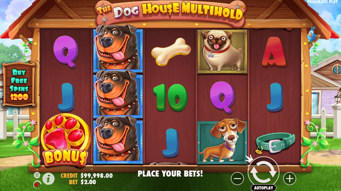 the dog house slot