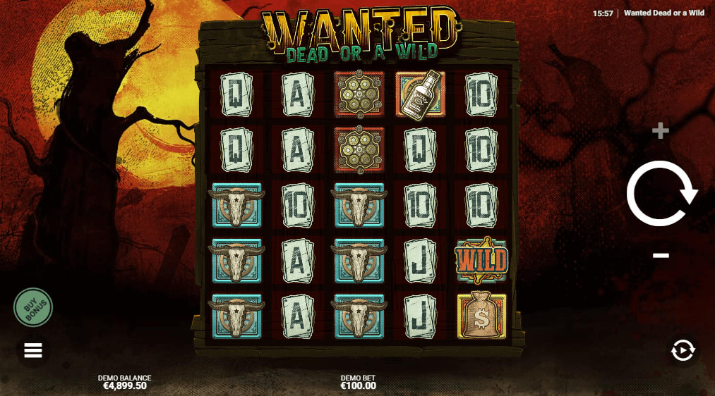 Wanted Dead or a Wild Slot