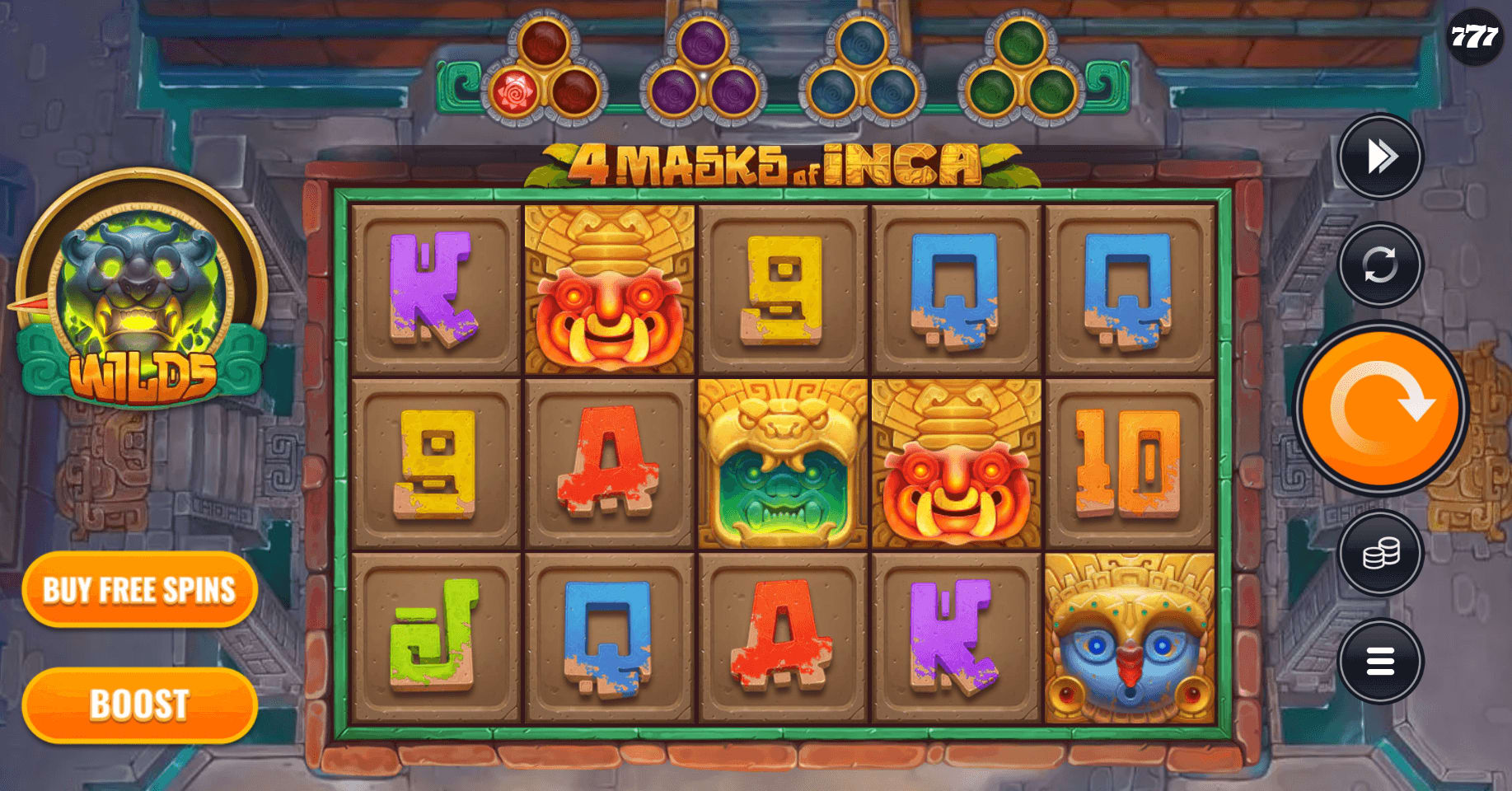 4 Masks of Inca Slot