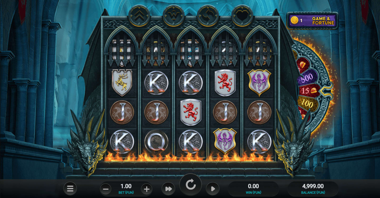 Temple of Fury Dream Drop Slot