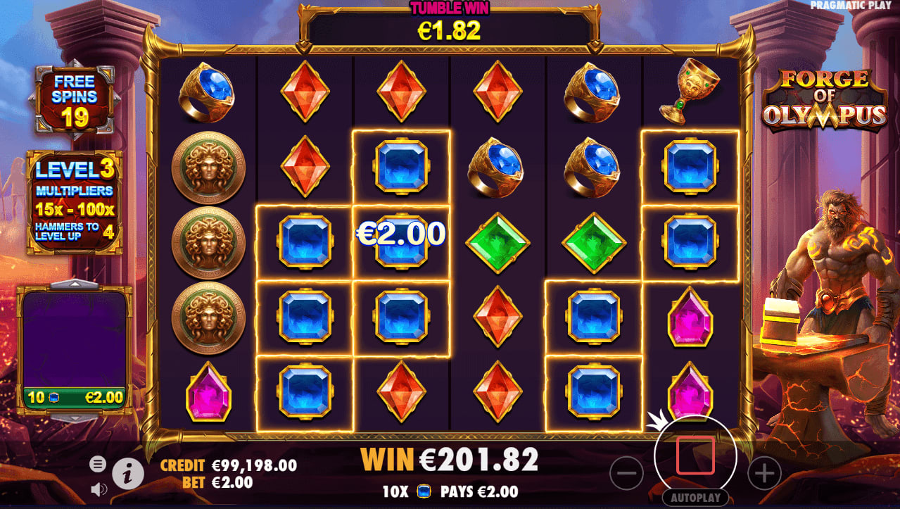 Forge of Olympus Free Spins