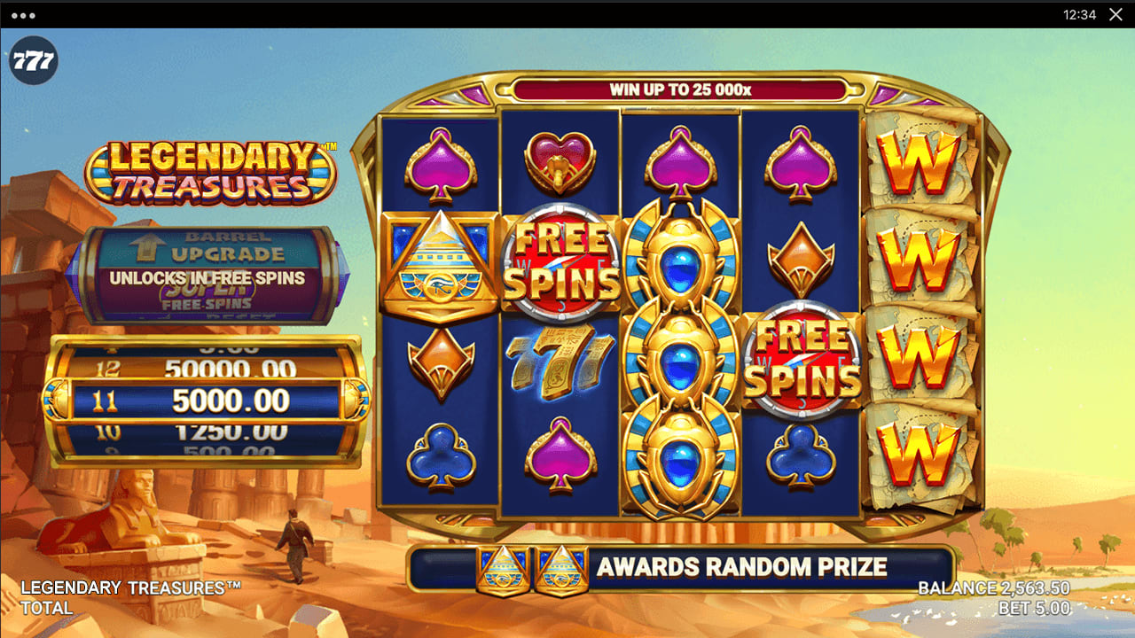 Legendary Treasures Slot