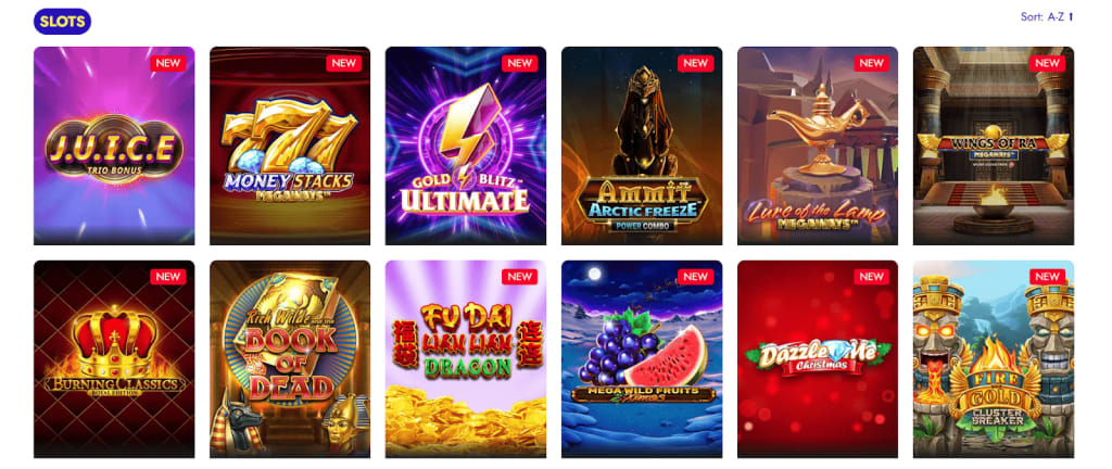 Highbet casino slots library