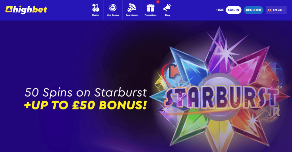 Highbet welcome offer