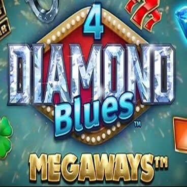 1bd87679229b5aaeeb977a1df3d903664 diamond blues megaways slot logo